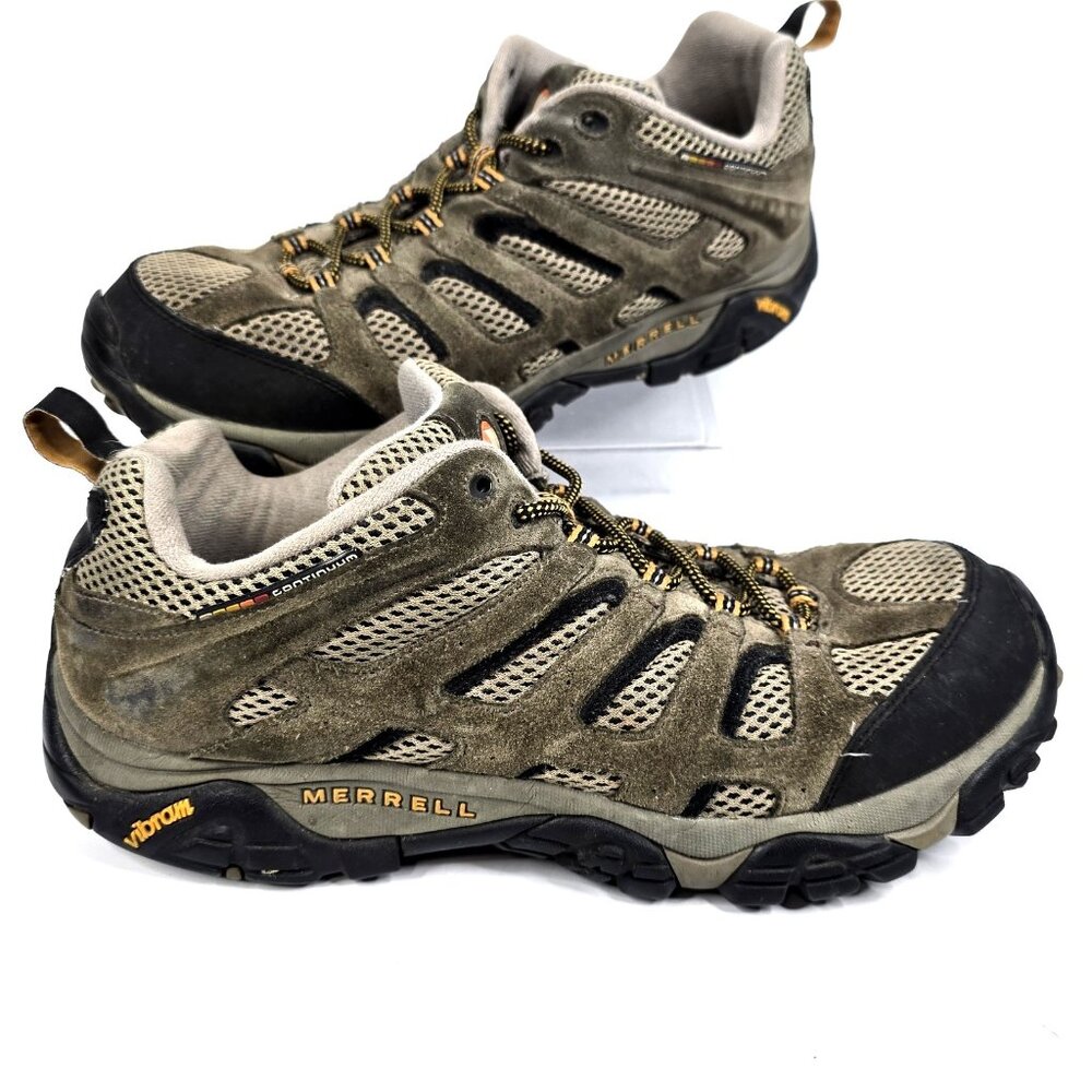 Merrell Moab Ventilator Walnut Brown Hiking Outdoor Trail Shoes Men's Size 13